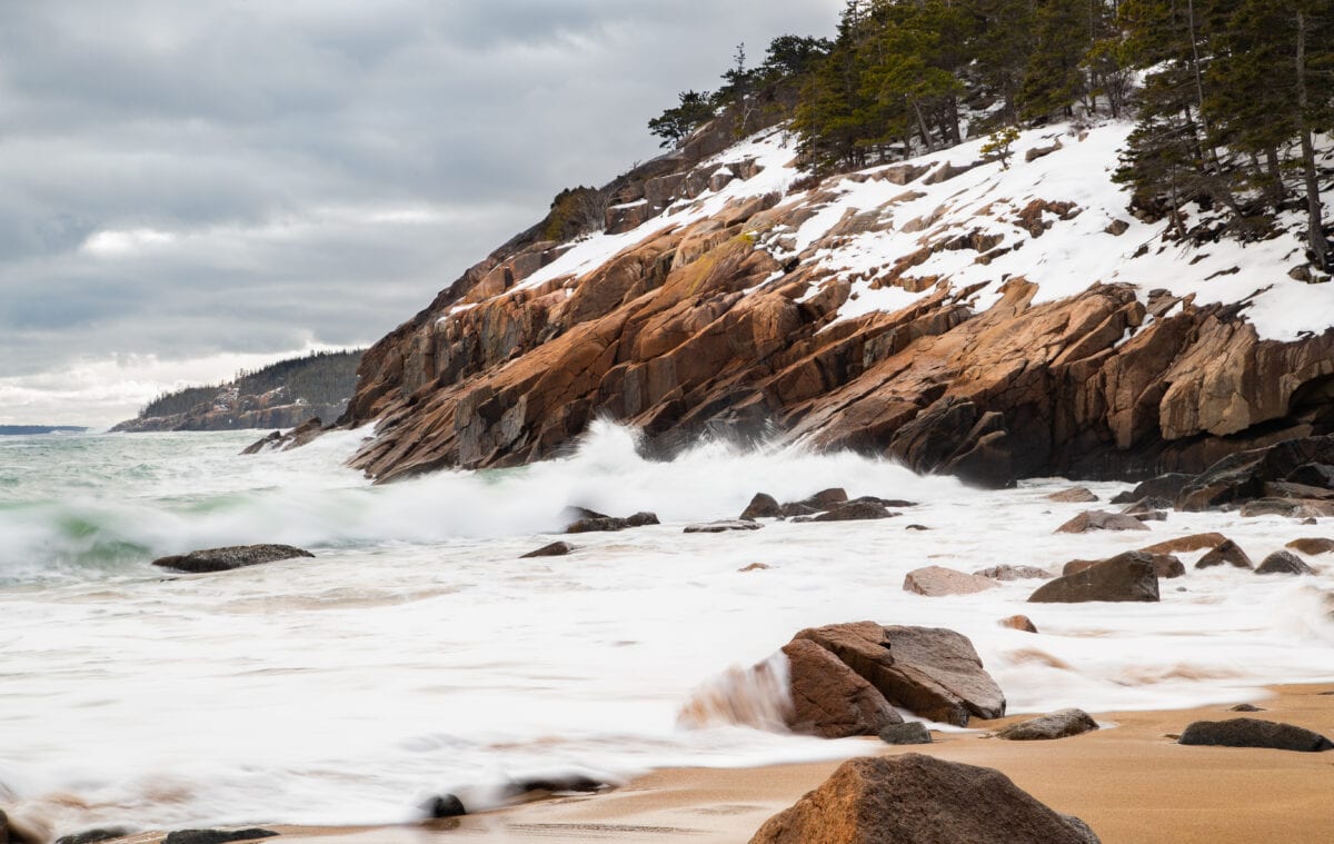 8 BEST Southern Maine Beach Getaways in Winter Ideas 2 Acadia National Park Winter