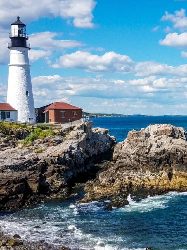 Portland Headlight, Cape Elizabeth Lighthouse - Cape Elizabeth, Maine