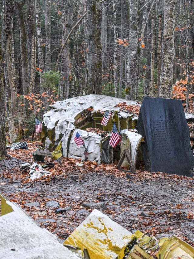 B-52 Maine wreck on Elephant Moutain