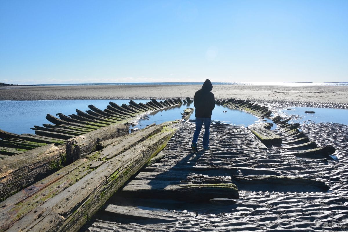Higgins Beach in Scarborough, Maine