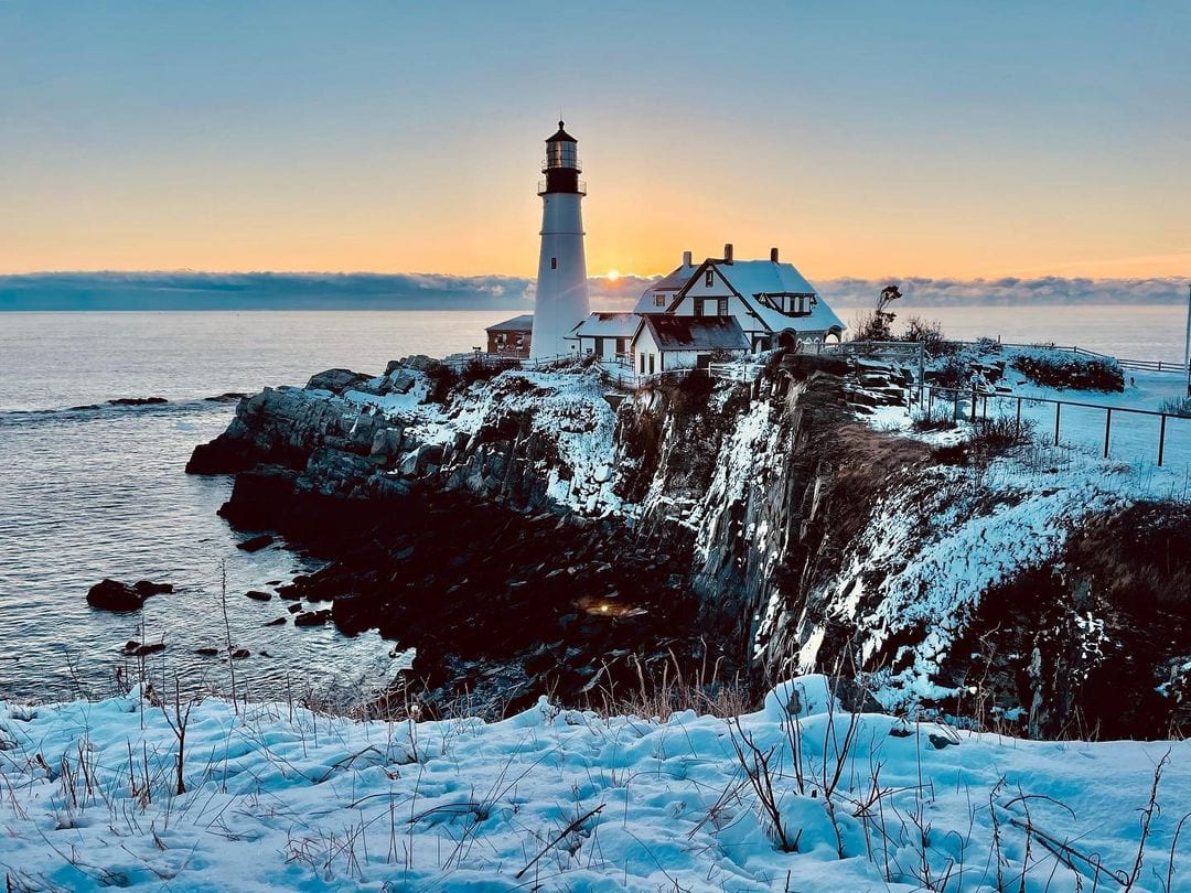 Portland Head Light-Cape Elizabeth-winter