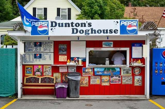 Dunton's Doghouse-Boothbay Harbor