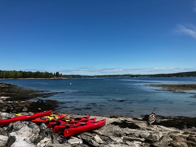 Kayaking-Boothbay Harbor