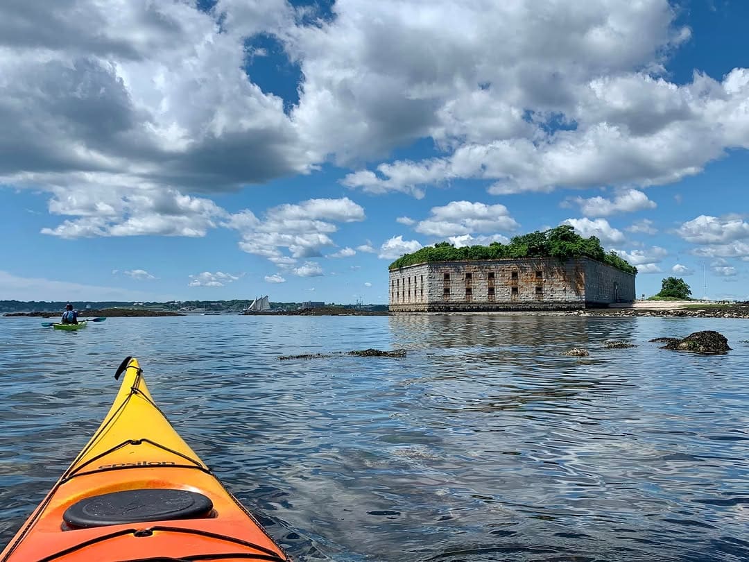 The Peculiar case of Fort Gorges off the coast of Portland Maine 5 Fort Gorges