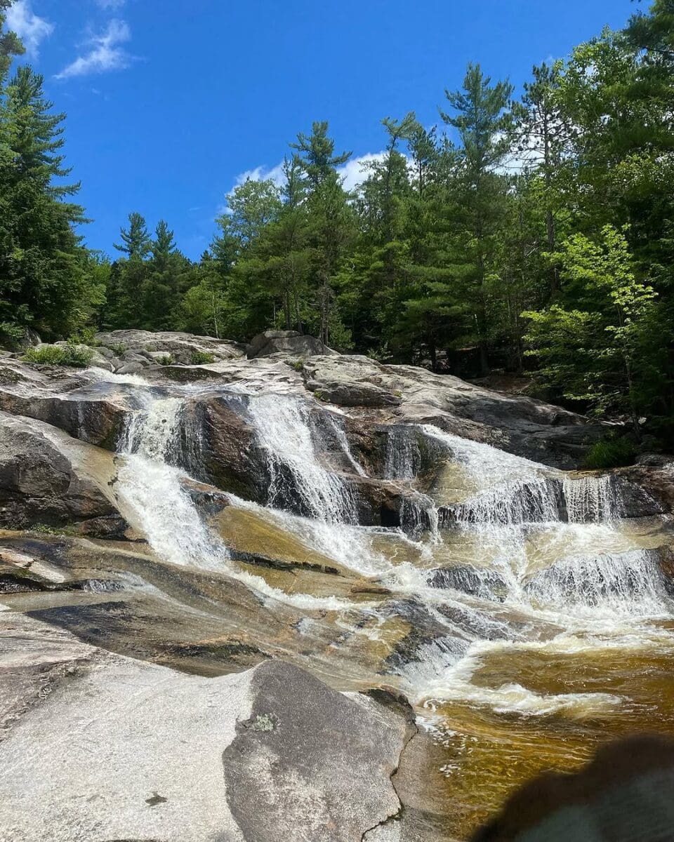Love Waterfalls? Love Covered Bridges? This Maine Road Trip Delivers Both. 8 Step Falls